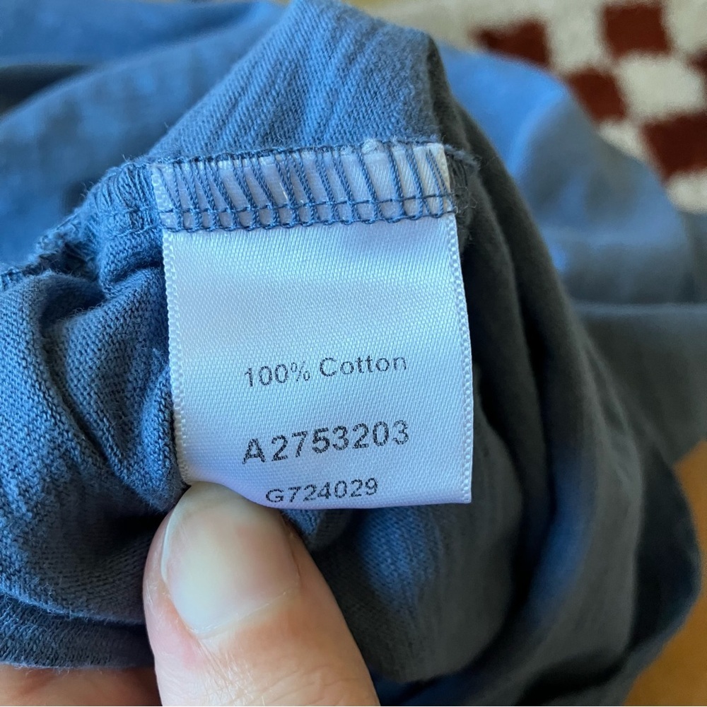 Kleen | Dusty Blue Crewneck Long Sleeve Top - Picture 5 of 6